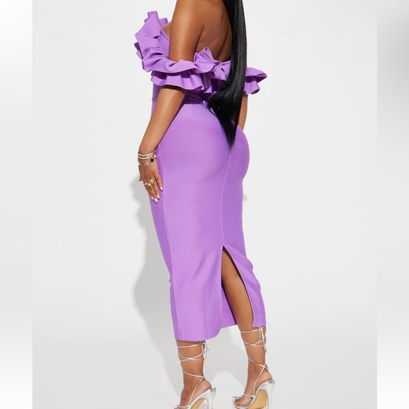 Purple dress - Picture 3 of 5